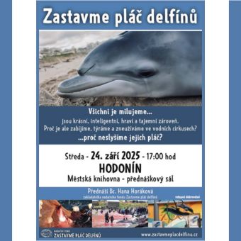 Přijďte si poslechnout inspirativní příběh o tom, jak i my můžeme ovlivnit dění ve světových oceánech. Přednáší Hana Horáková, zakladatelka stejnojmenného nadačního fondu.